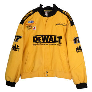 DeWALT Roush Racing Matt Kenseth Race Jacket Chase NASCAR Yellow Size XL